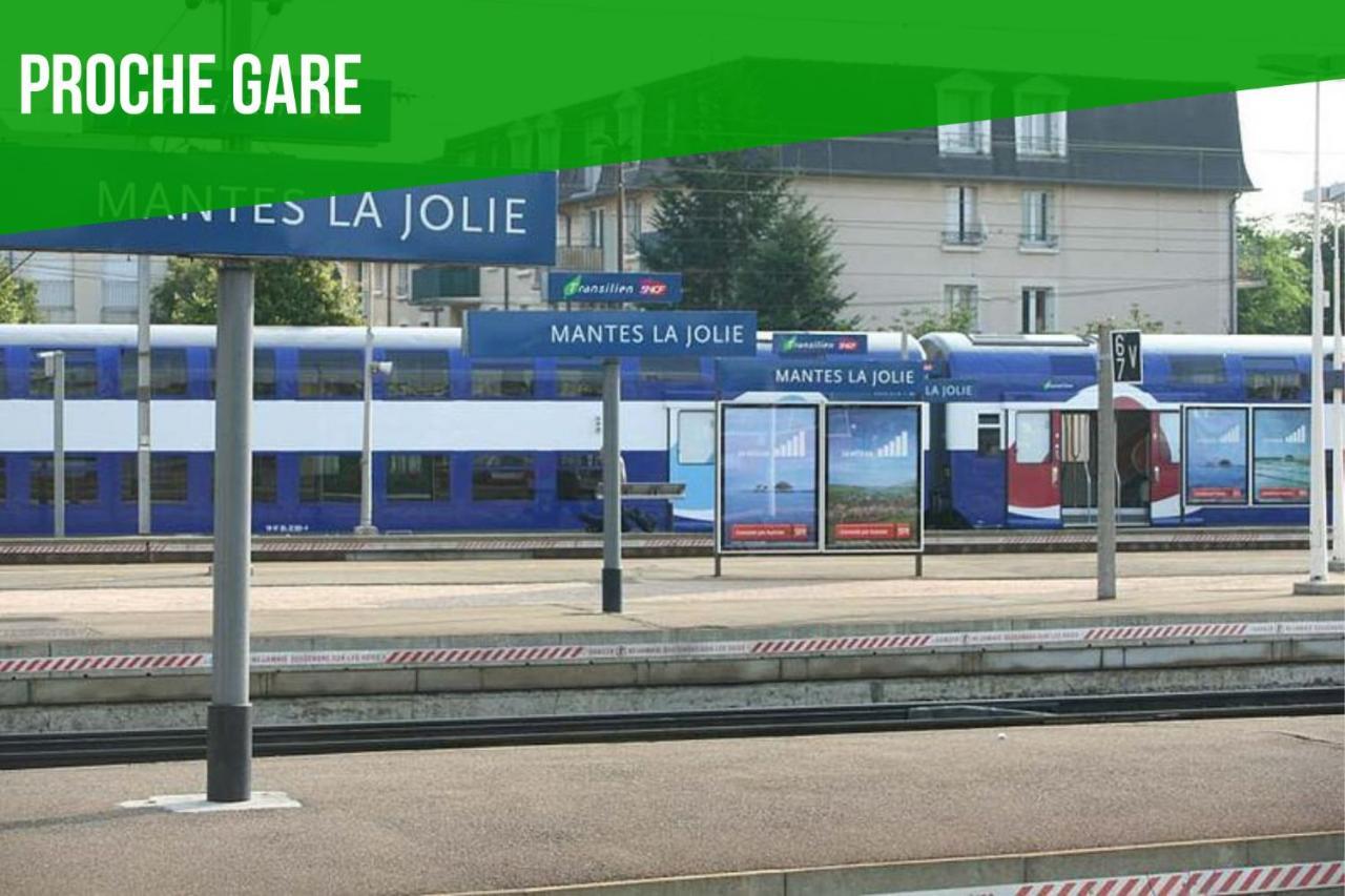 Gesteasy Au Top, Confort, Proche Gare 芒特拉若利 外观 照片